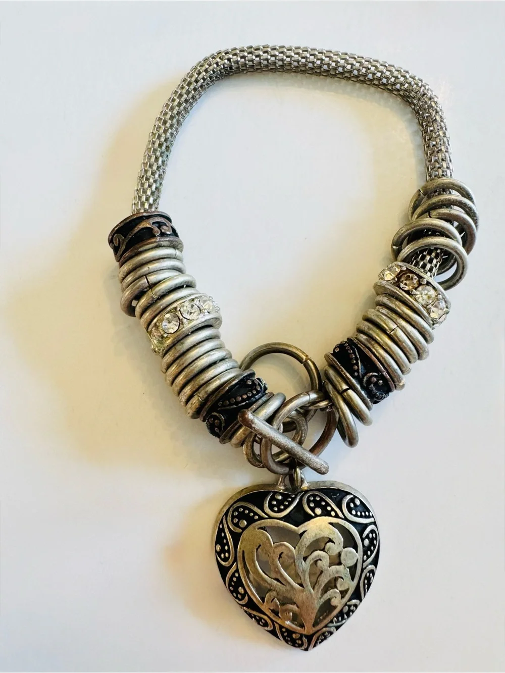Vintage Brighton Reno Heart Bracelet